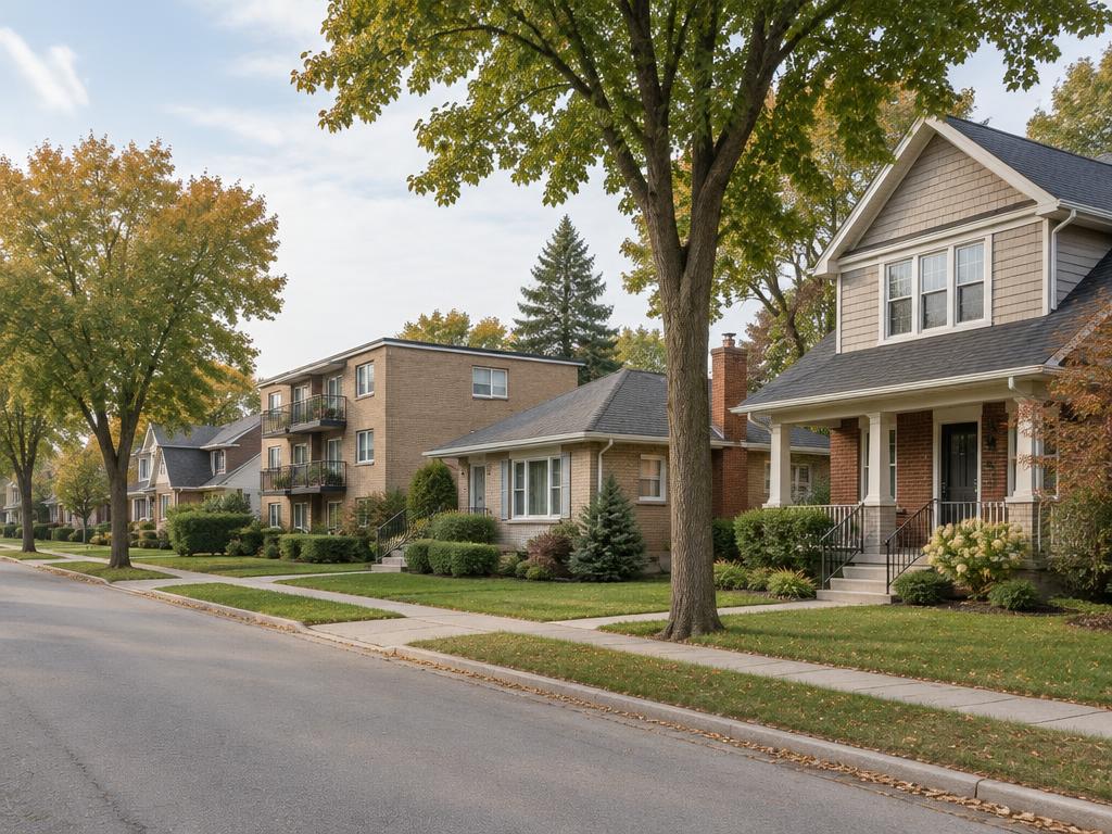 A representative Ontario residential street